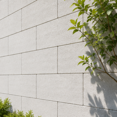 AAC block wall texture